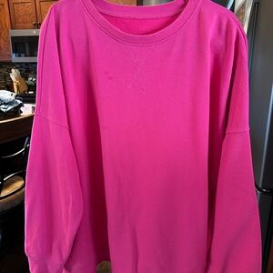 Vibrant Pink Sweatshirt